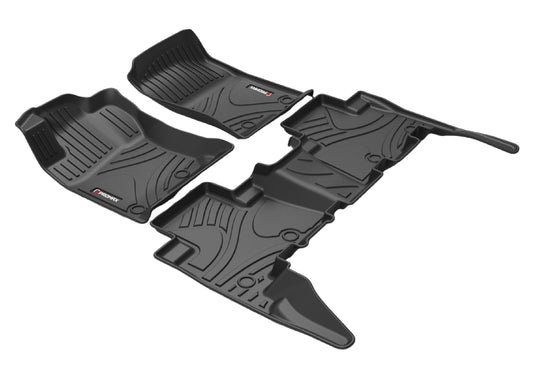 Floor Mats for 2014-2024 Toyota 4Runner 1st & 2nd Row Black