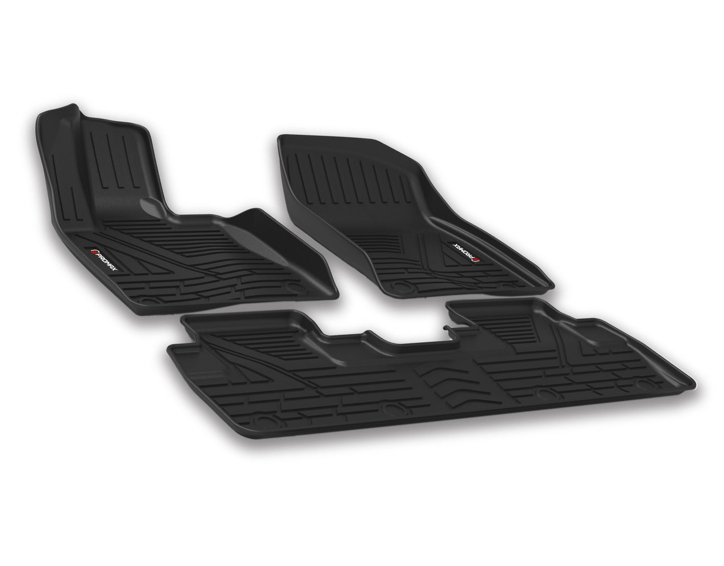 Floor Mats for 2016-2022 Lexus RX (RX350/RX450h) / 2018-2022 RXL (RX350L/450hL) 1st & 2nd Row Black