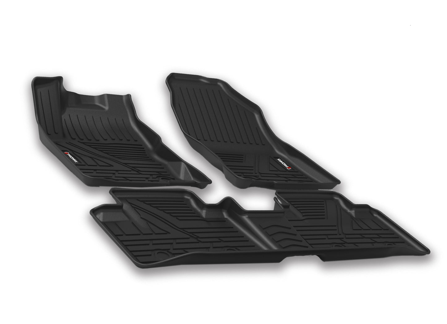 Tapis de sol pour Lexus NX200t/NX300/NX300h 2015-2021, pas pour hybride 1ère et 2ème rangée, noir